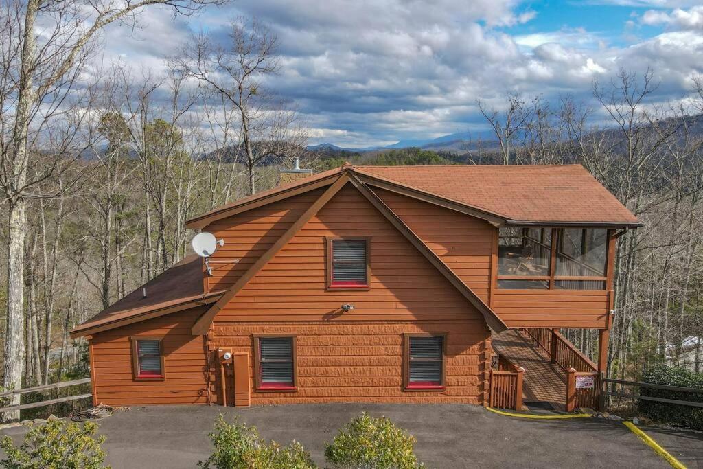 Over The Mountain - Smoky Mountain View Cabin Sevierville Luaran gambar