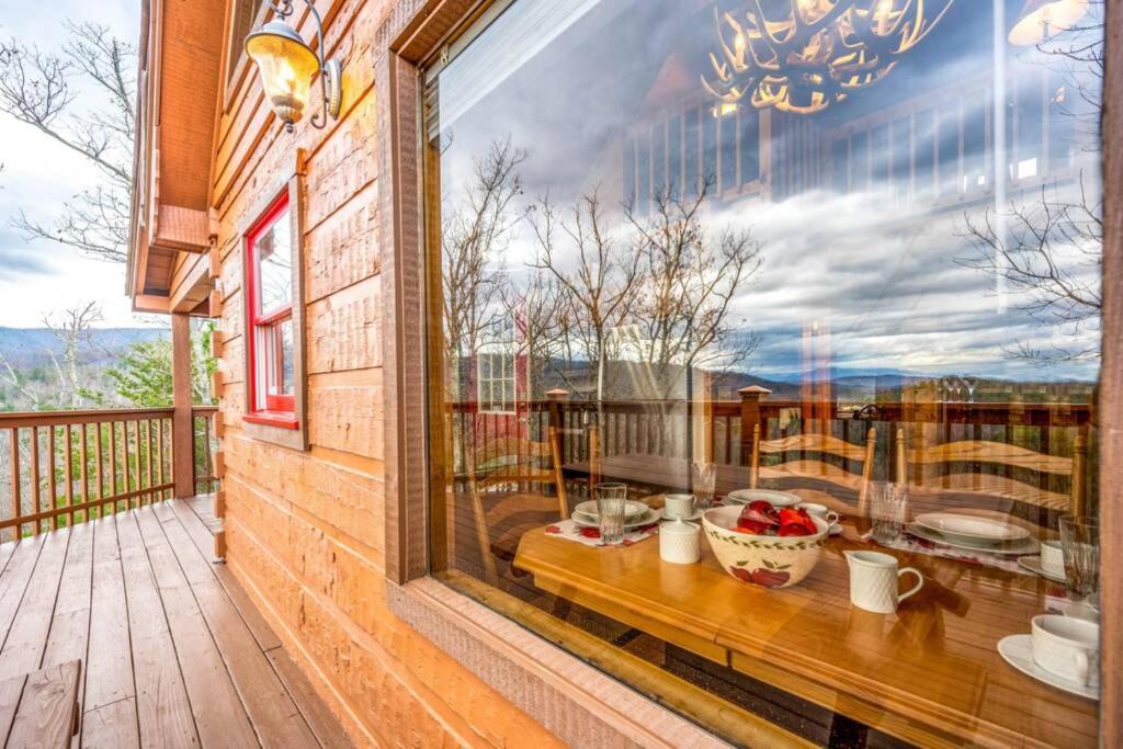 Over The Mountain - Smoky Mountain View Cabin Sevierville Luaran gambar