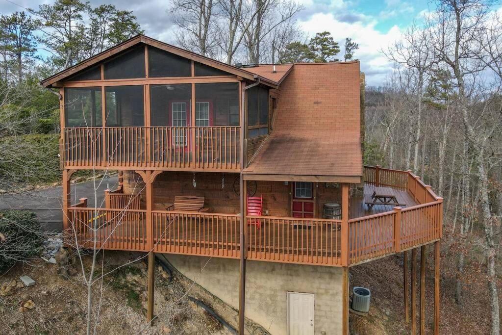Over The Mountain - Smoky Mountain View Cabin Sevierville Luaran gambar