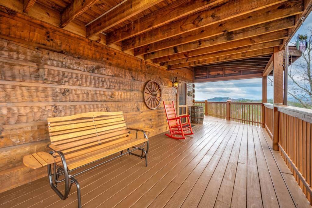 Over The Mountain - Smoky Mountain View Cabin Sevierville Luaran gambar