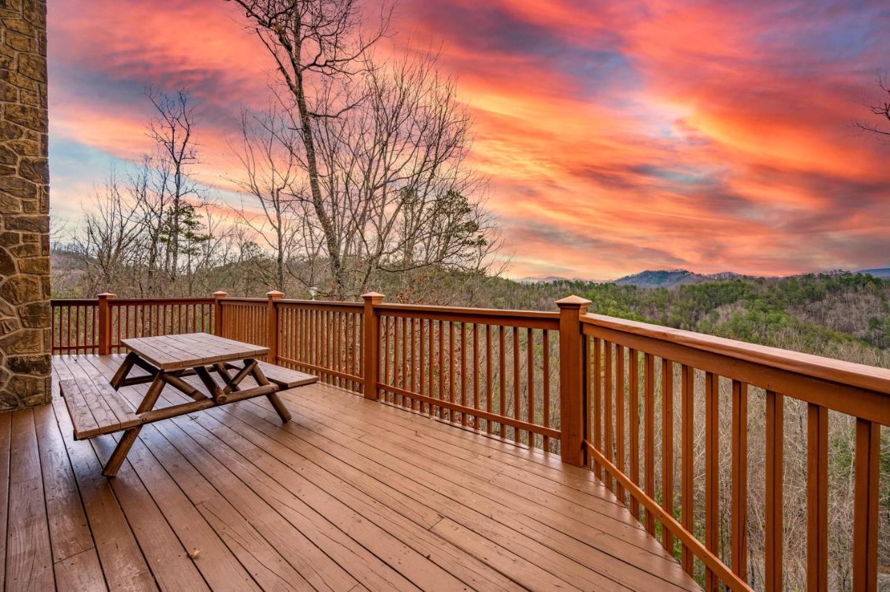 Over The Mountain - Smoky Mountain View Cabin Sevierville Luaran gambar