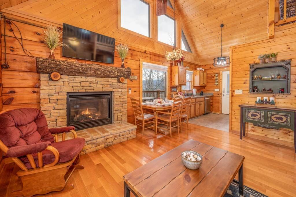 Over The Mountain - Smoky Mountain View Cabin Sevierville Luaran gambar