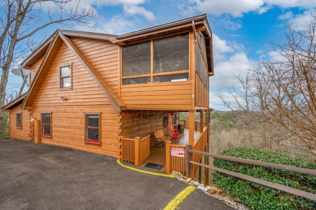 Over The Mountain - Smoky Mountain View Cabin Sevierville Luaran gambar