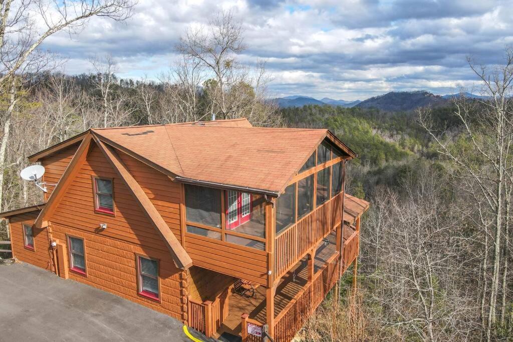 Over The Mountain - Smoky Mountain View Cabin Sevierville Luaran gambar