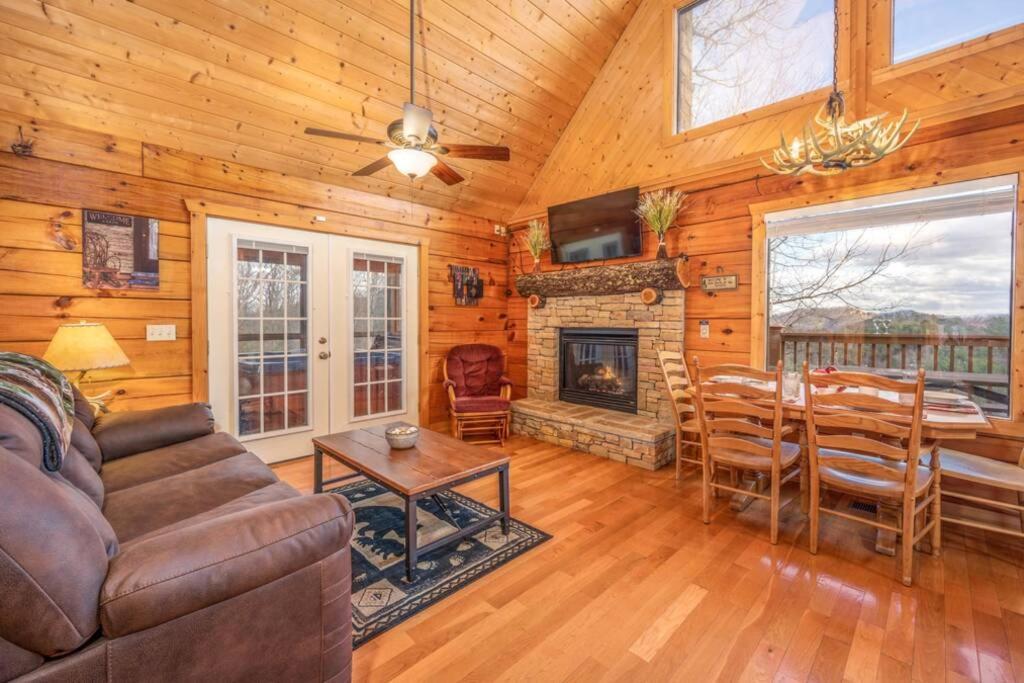 Over The Mountain - Smoky Mountain View Cabin Sevierville Luaran gambar