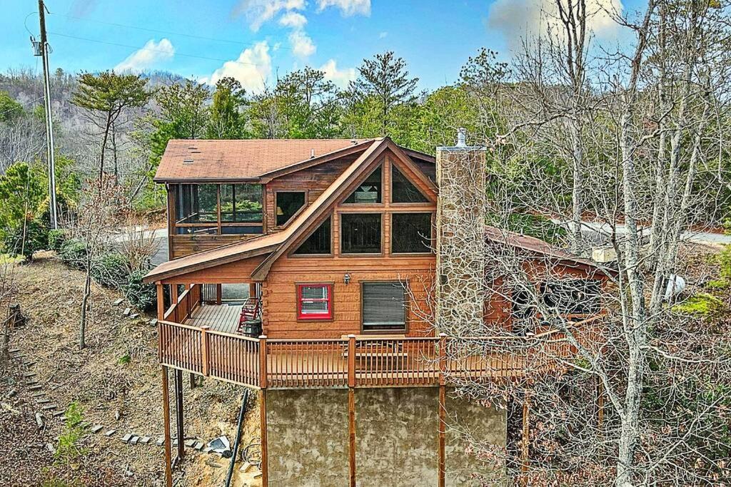 Over The Mountain - Smoky Mountain View Cabin Sevierville Luaran gambar