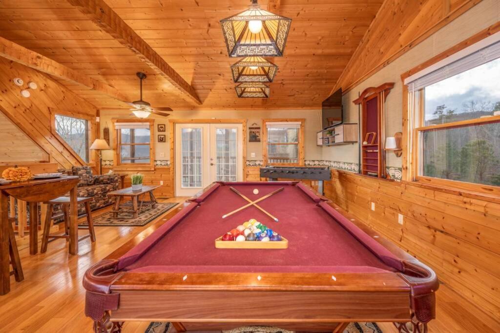Over The Mountain - Smoky Mountain View Cabin Sevierville Luaran gambar